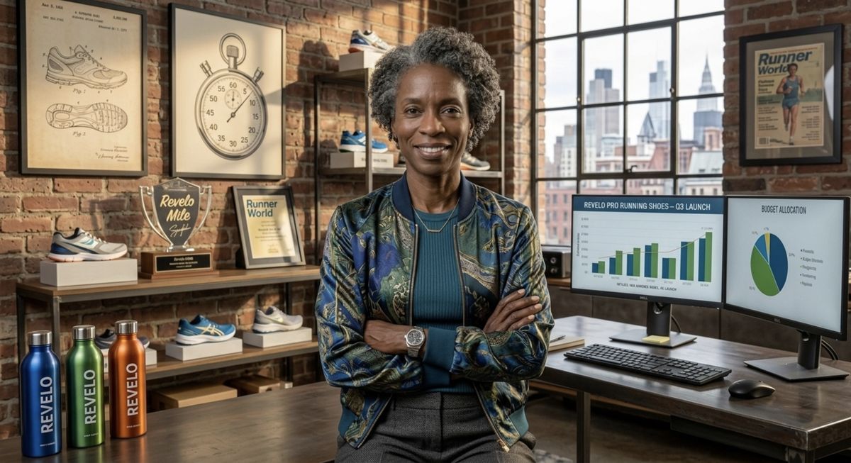 Gabrielle Osei in her office