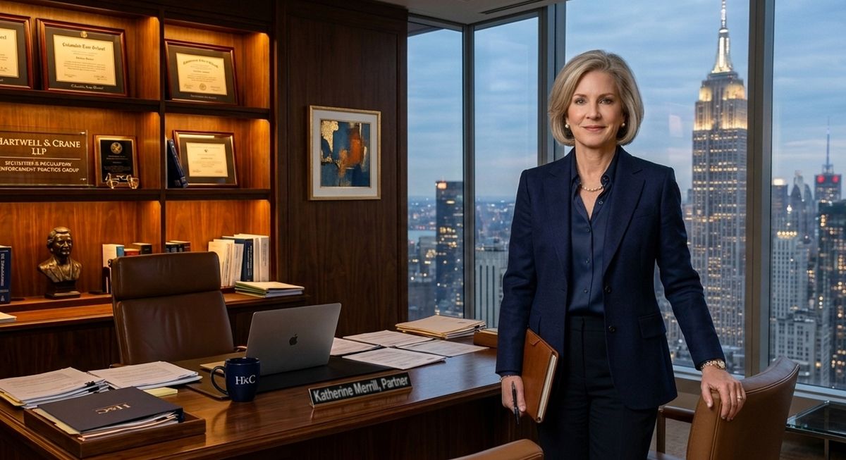 Katherine Merrill in her office